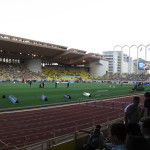 After the climb we relaxed for a couple of hours at chez Rizo and then we went to an international track and field event in Monaco. World class athletes from around the world competed. 
