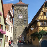 Here is a photo showing one of the many towers throughout the city. While walking on the city walls was great, walking throughout the city center was also fun.